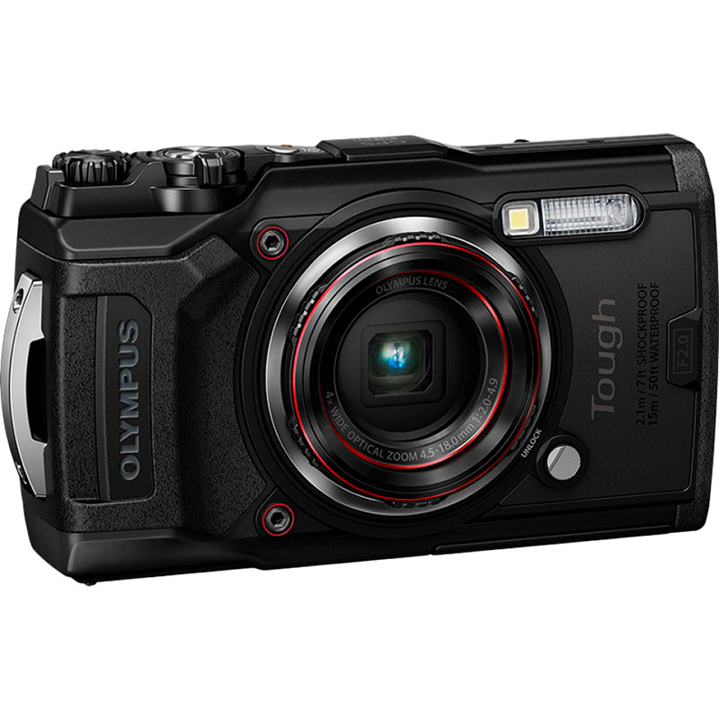 Фотоаппарат OLYMPUS TG-6 Tough adventure kit Black (V104210BE010) Тип компактный