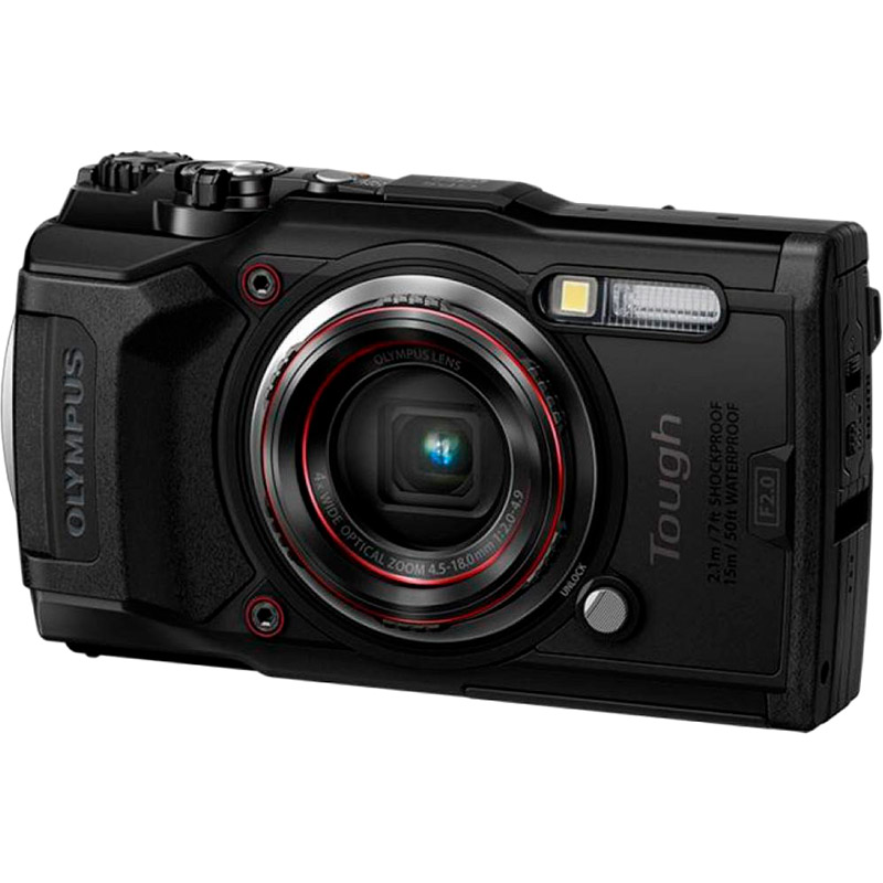 Фотоаппарат OLYMPUS TG-6 Tough adventure kit Black (V104210BE010) Кол-во эффективных мегапикселей 12