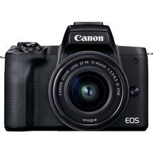 Фотоапарат CANON EOS M50 Mk2 + 15-45 IS STM Kit Black (4728C043)