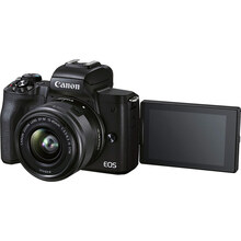Фотоапарат Canon EOS M50 Mark II + 15-45 IS STM + SB130 + 16GB SD Kit Black (4728C058)