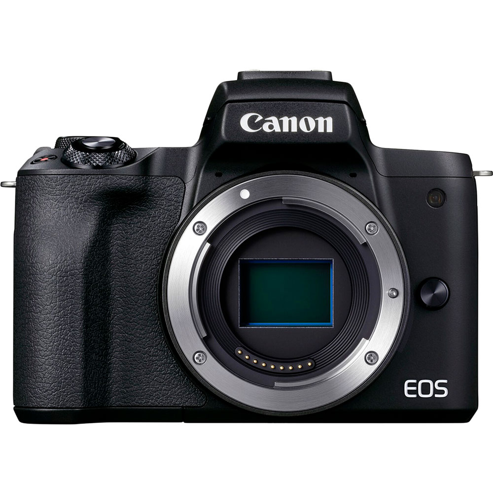 Зображення Фотоапарат CANON EOS M50 Mk2 + 15-45 IS STM + 55-200 IS STM Black (4728C041)