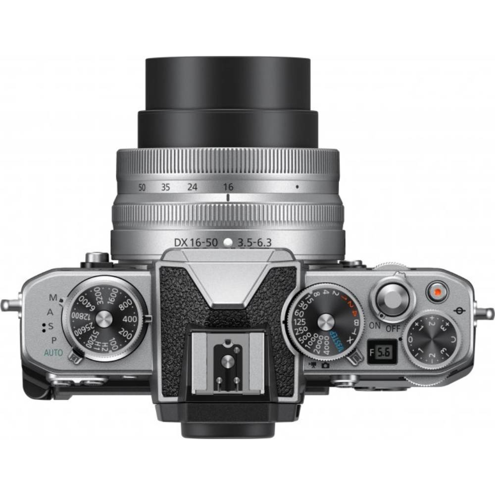 У Фокстрот Фотоапарат NIKON Z fc + 16-50mm f/3.5-6.3 VR Kit Silver (VOA090K002)