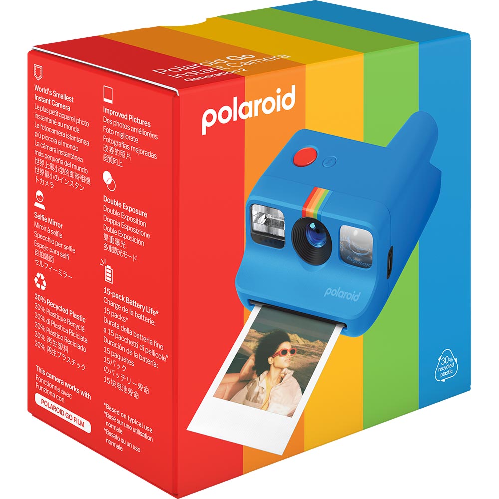 Фото Фотоапарат POLAROID Go Gen 2 Blue (9147)