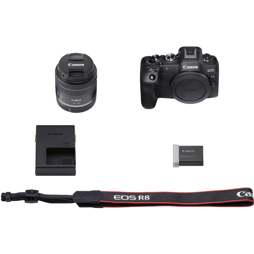 Покупка Фотоаппарат CANON EOS R8 RF 24-50 IS STM (5803C016AA)