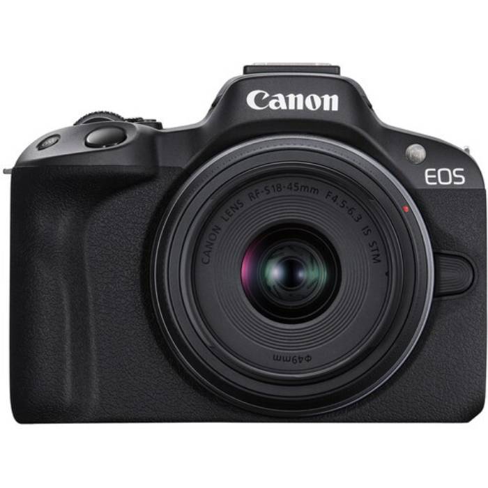 Заказать Фотоаппарат CANON EOS R50 BK + RFS 18-150 S SEE Black (5811C095)