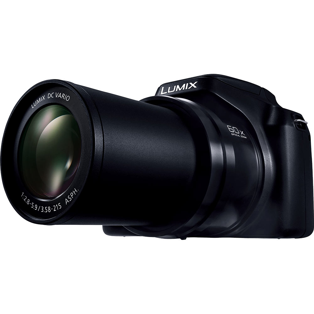 Зовнішній вигляд Фотоапарат PANASONIC DC-FZ82DE-K Black