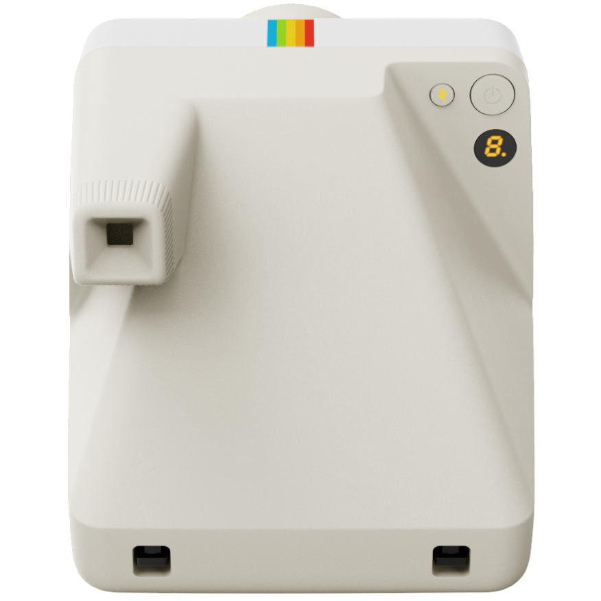 Зовнішній вигляд Фотоапарат POLAROID Now Generation 3 Pebble White (9155)