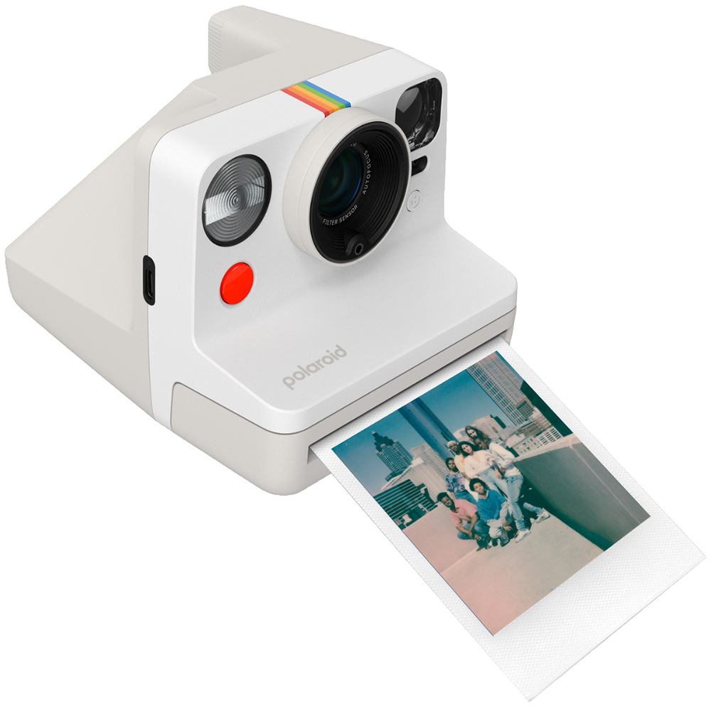 Изображение Фотоаппарат POLAROID Now Generation 3 Pebble White (9155)