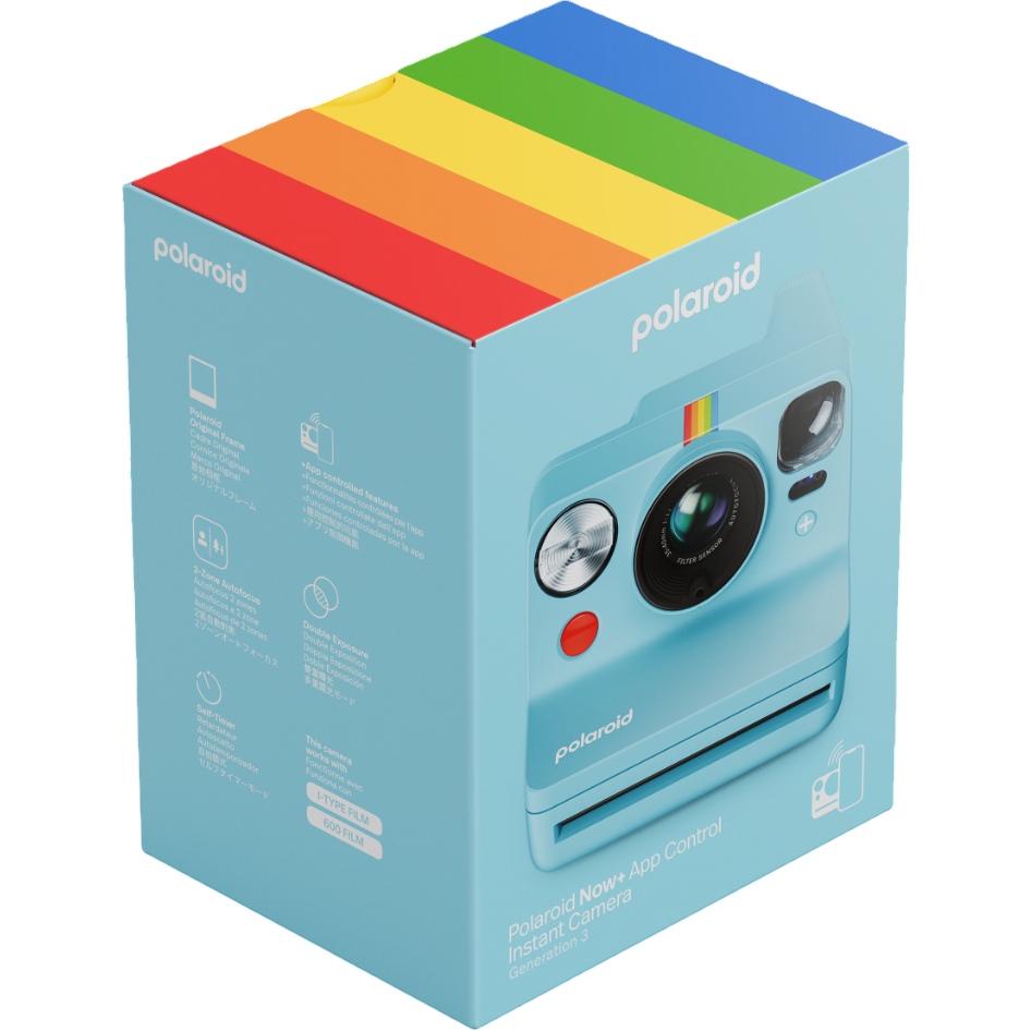 В Україні Фотоапарат POLAROID Now+ Gen 3 Arctic Blue (9163)