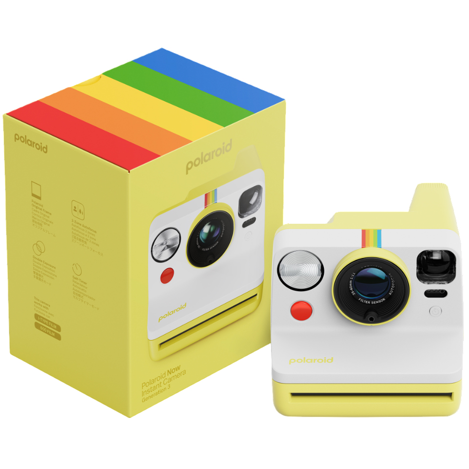 Изображение Фотоаппарат POLAROID Now Generation 3 Yellow (9158)