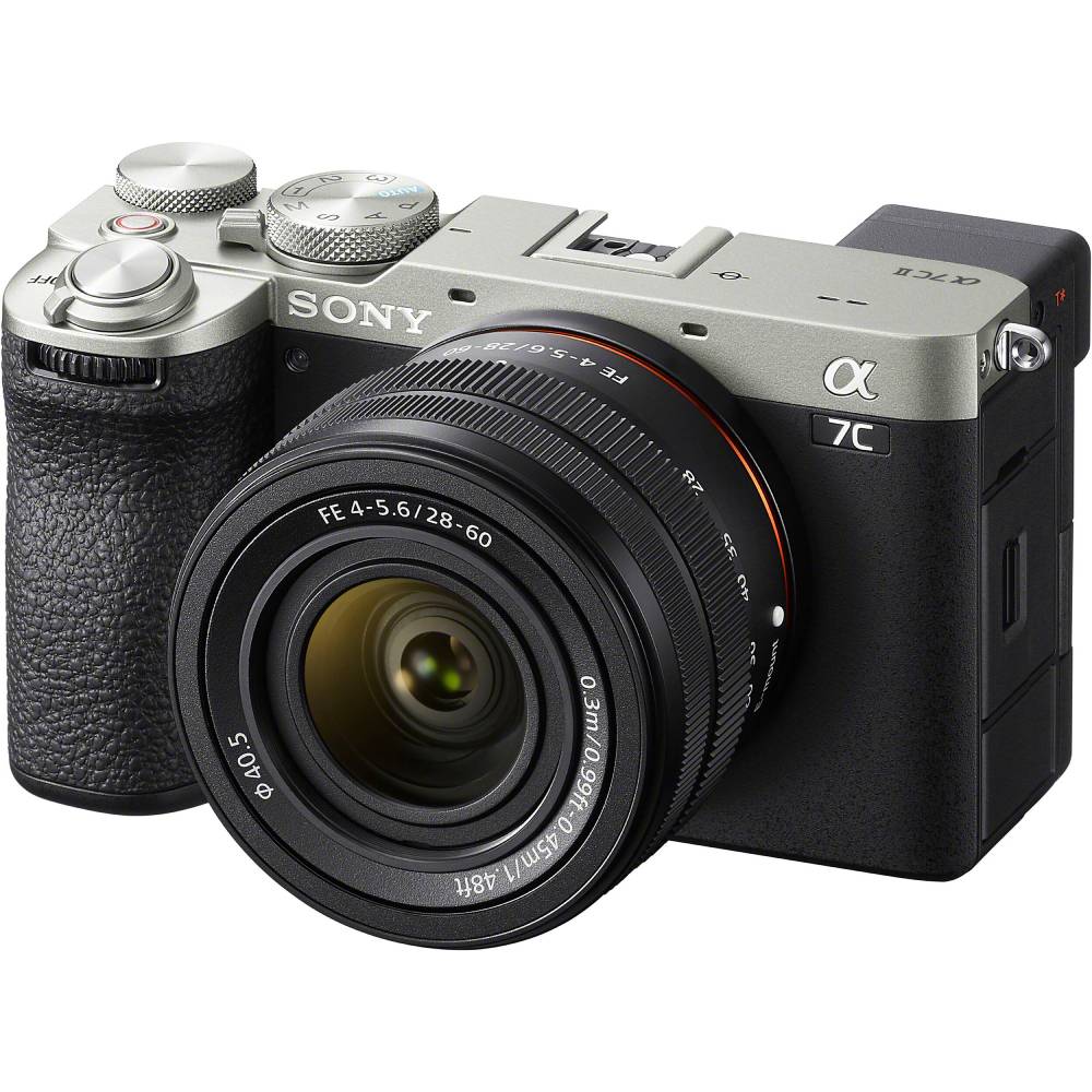 Фотоаппарат SONY Alpha 7CII FE 28-60mm F4-5.6 Silver (ILCE7CM2LS.CEC) Тип системный