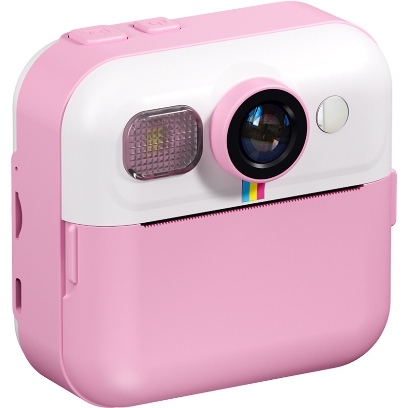 Дитячий фотоапарат COLORWAY з функцією моментального друку Pink (CW-PHP01P)