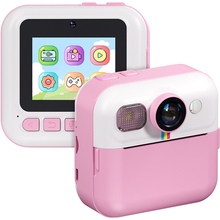 Дитячий фотоапарат COLORWAY з функцією моментального друку Pink (CW-PHP01P)