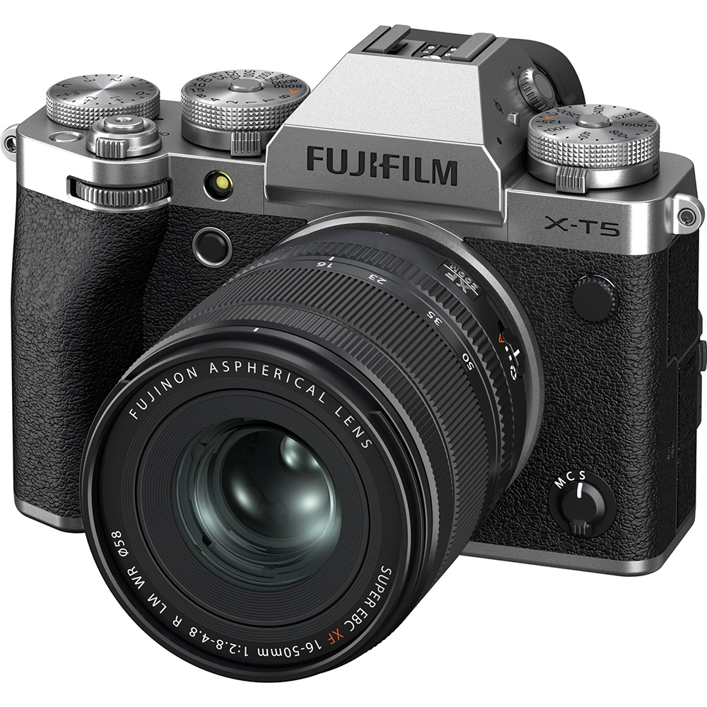 Фотоапарат FUJIFILM X-T5 + XF16-50 mm F2.8-4.8 R LM WR Kit Silver (16939461)