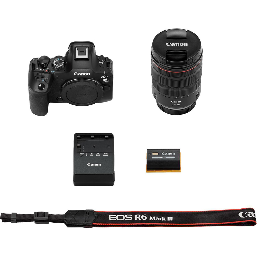 Замовити Фотоапарат CANON EOS R6 Mark III + RF 24-105 f/4.0 L IS (7084C027AA)