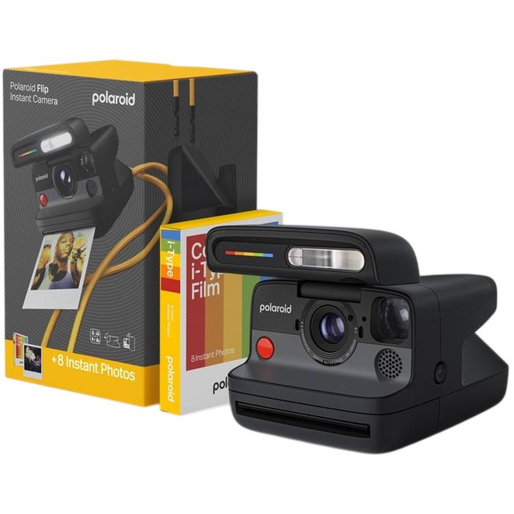 Заказать Фотоапарат POLAROID Flip Black + Color Film Bundle 8 photos (6574)