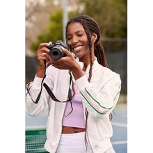 Фотоаппарат CANON EOS R50 + RF-S 18-45 IS STM + RF 75-300 Black (5811C150)