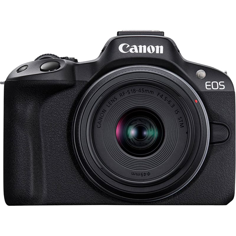 Фотоаппарат CANON EOS R50 + RF-S 18-45 IS STM + RF 75-300 Black (5811C150) Кол-во эффективных мегапикселей 24
