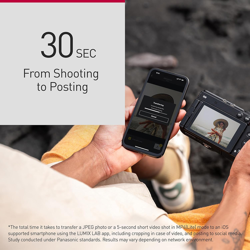 Фото 18 Фотоаппарат PANASONIC Lumix DC-S9 Kit 18-40mm f/4.5-6.3 Jet Black (DC-S9NE-K)