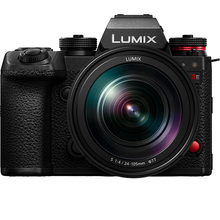 Купити цифровий Фотоапарат PANASONIC Lumix DC-S1 IIE Kit 24-105mm Black (DC-S1M2ESME)