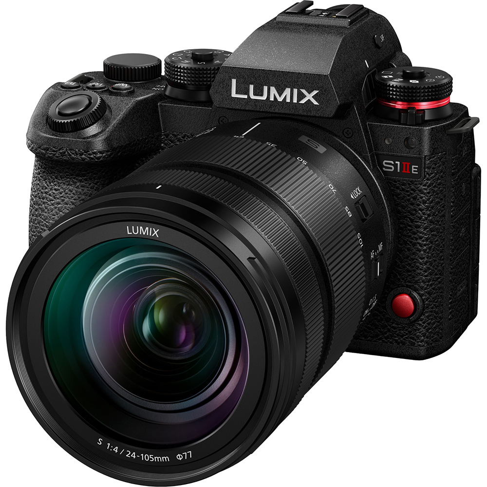 Фотоапарат PANASONIC Lumix DC-S1 IIE Kit 24-105mm Black (DC-S1M2ESME) Кіл-ть ефективних мегапікслів 24.2