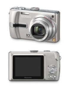 Цифровой фотоаппарат Фотоаппарат цифровой PANASONIC DMC-TZ2EE-S Silver