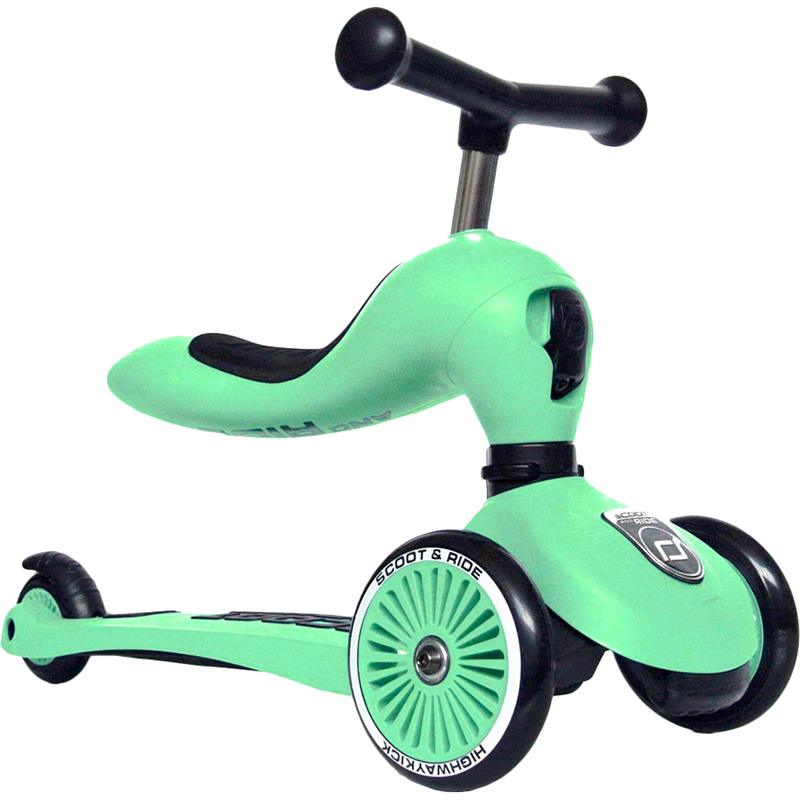 Самокат SCOOT&RIDE Highwaykick-1 Green (SR-160629-KIWI) Материал рамы пластик