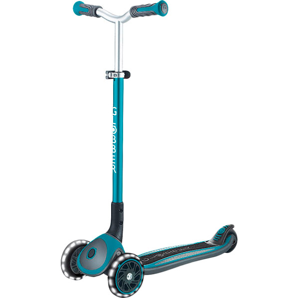 

Самокат GLOBBER MASTER LIGHTS Turquoise (662-105), Самокат серії MASTER LIGHTS