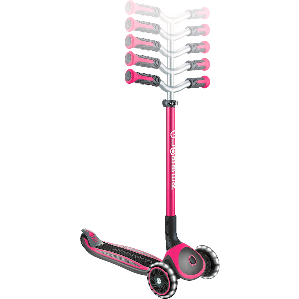 Самокат GLOBBER MASTER LIGHTS Pink (662-110) Колір рожевий