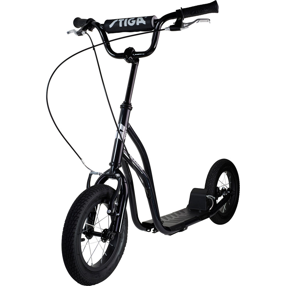 

Самокат STIGA Air Black (80-7383-01), Air Скутер з над. колесами Black (80-7383-01)