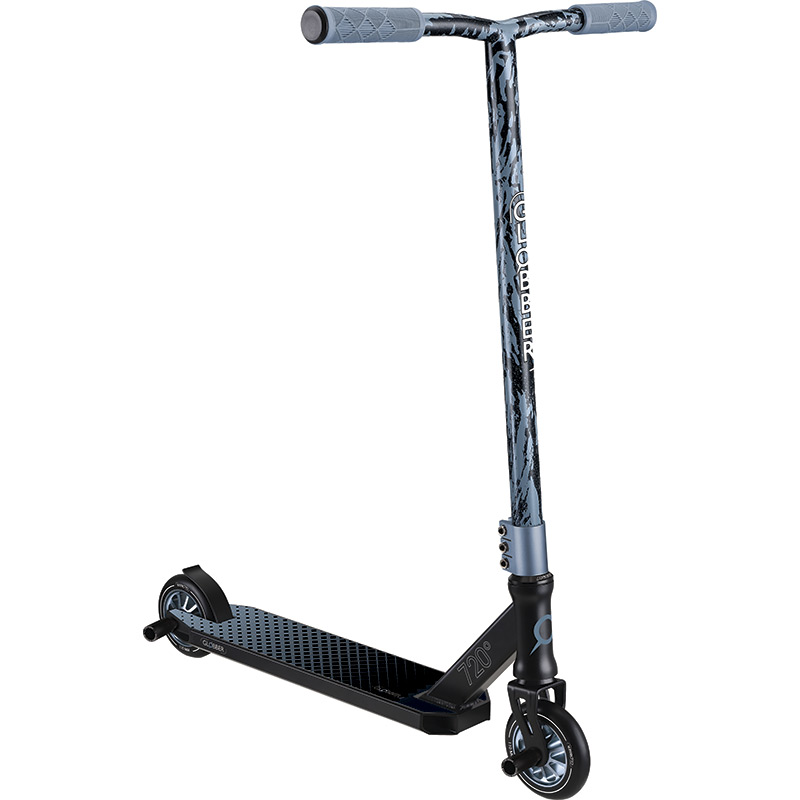 

Самокат GLOBBER GS720 Black/Grey (624-100-3), Самокат серії GS720 чорно-сірий, трюковий,