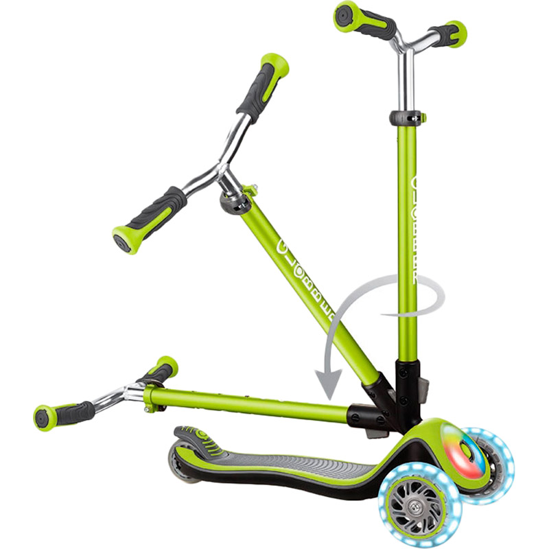 Самокат GLOBBER ELITE PRIME Green (444-806) Кількість коліс 3
