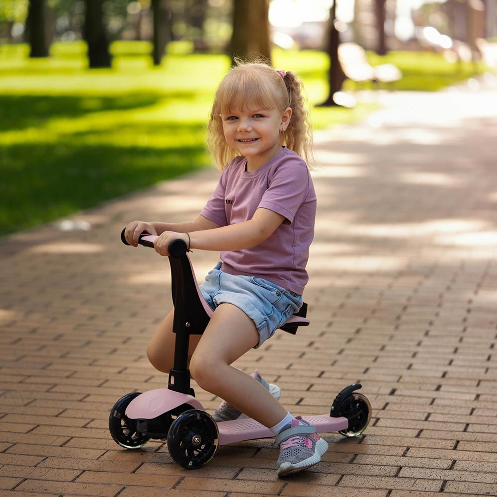 Самокат MIQILONG Alamo Pink (ALAMO-125-PINK) Фото 20 Самокат MIQILONG Alamo Pink (ALAMO-125-PINK)