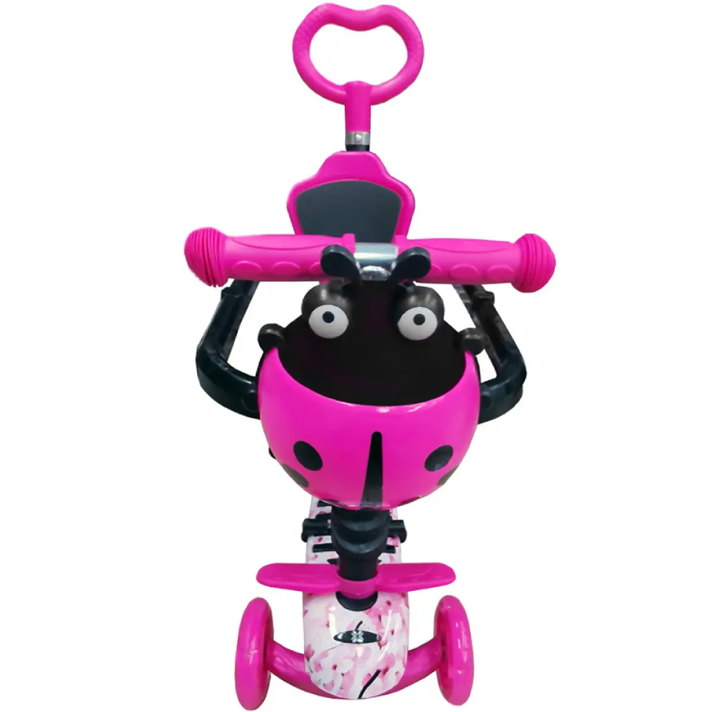 Самокат X-TREME KS-705-5W рожевий (133923) Ширина коліс 28