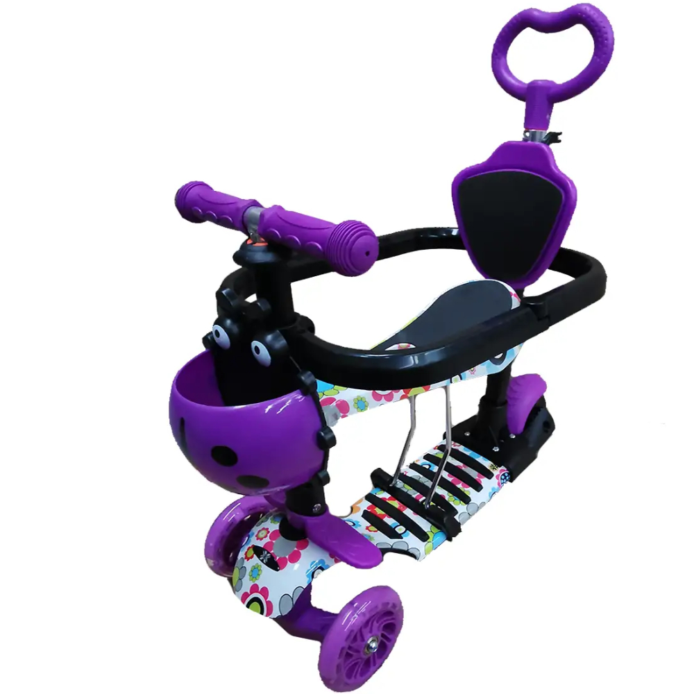 Самокат X-TREME KS-705-5W фиолетовый (133925)