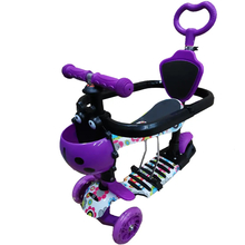 Самокат X-TREME KS-705-5W фиолетовый (133925)