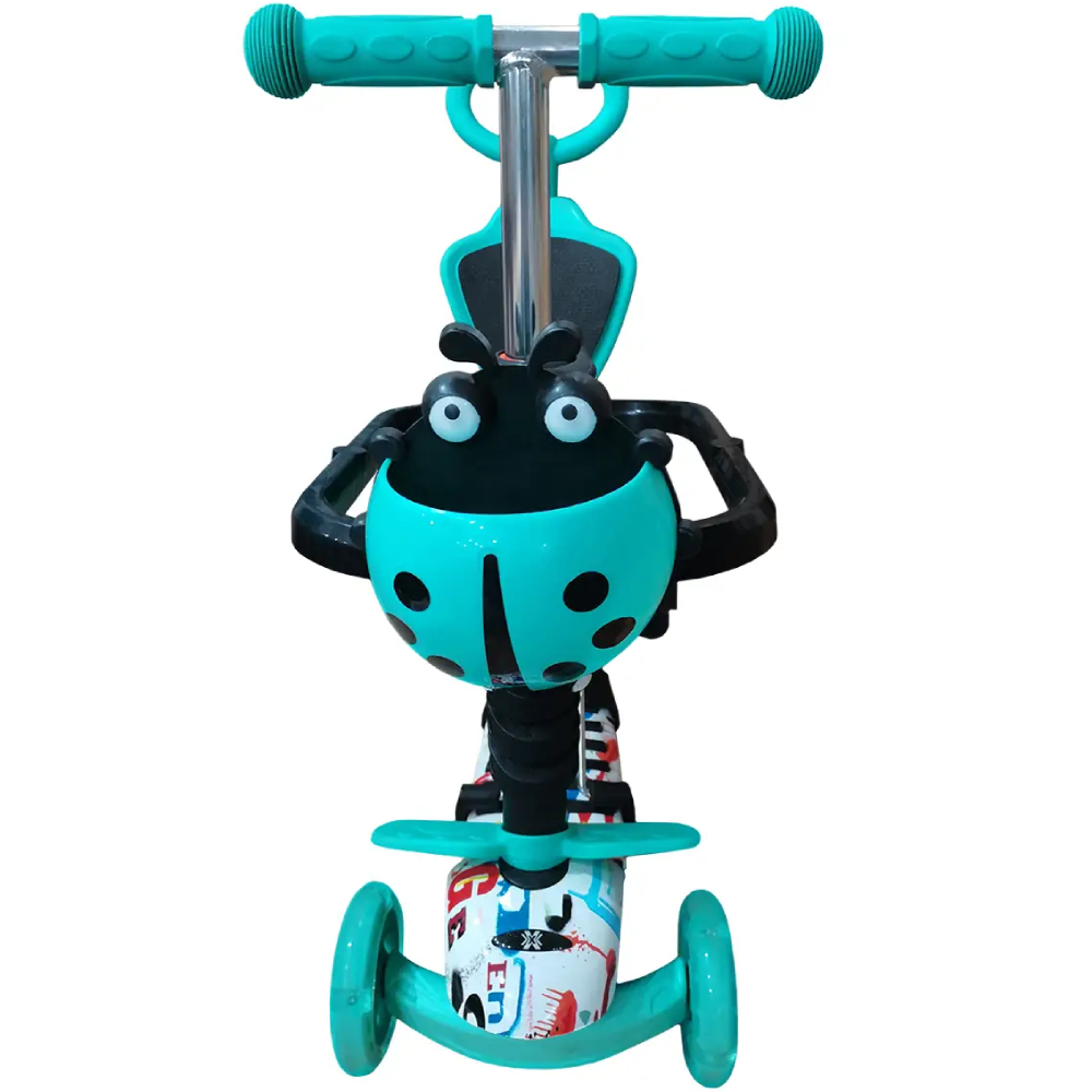 Самокат X-TREME KS-705-5W бірюзовий (133927) Ширина коліс 28
