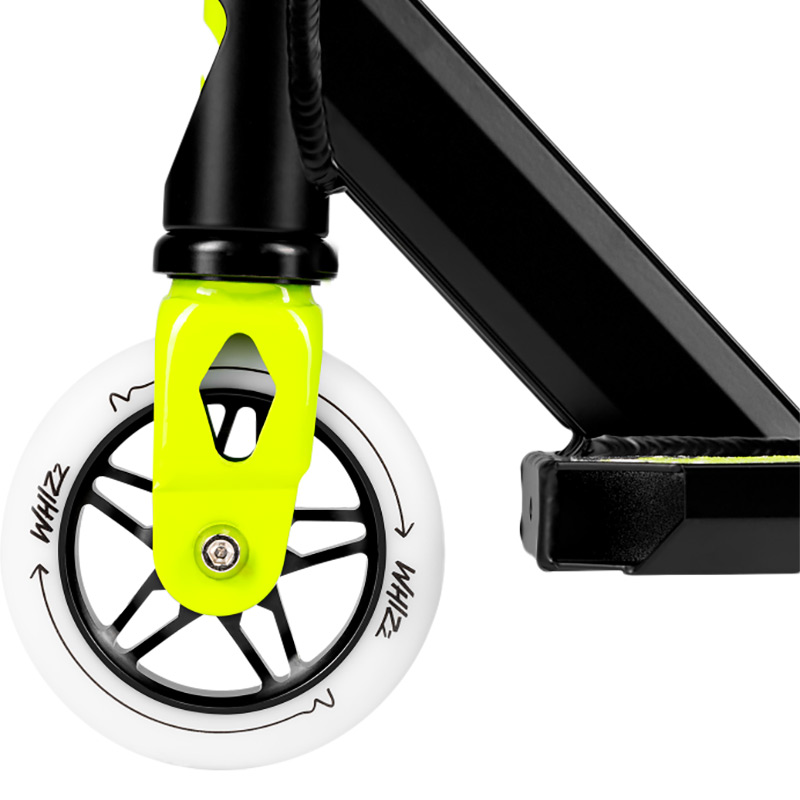 Труковий самокат LIONELO WHIZZ GREEN LIME BLACK (LO-WHIZZ GREEN LIME BLACK) Колір білий