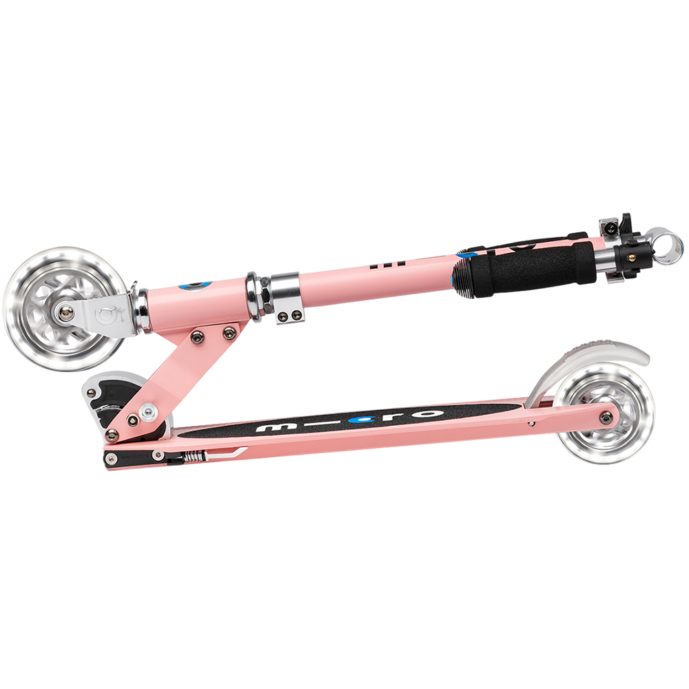 Самокат MICRO Sprite LED (SA0235) Колір рожевий