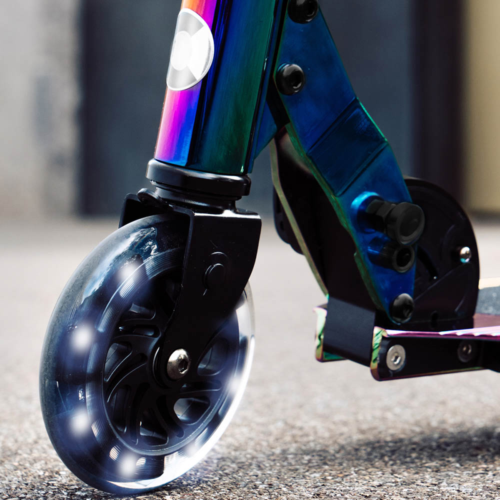 Зовнішній вигляд Самокат MICRO Sprite LED Neochrome (SA0237)