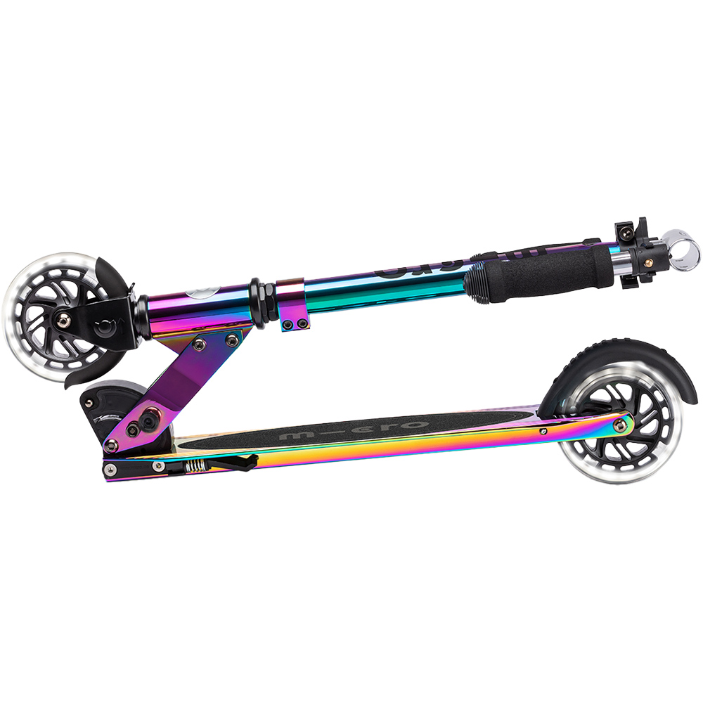 Самокат MICRO Sprite LED Neochrome (SA0237) Розмір платформи для ноги 34