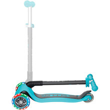 Самокат GLOBBER Primo Foldable Lights Turquoise (432-105-2)