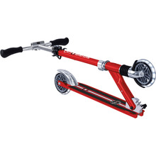 Самокат Globber Flow Element Comfort Lights Red (727-102)