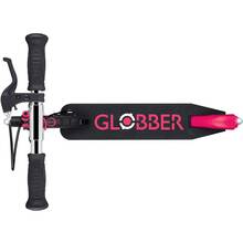 Самокат GLOBBER FLOW ELEMENT JUNIOR LIGHTS Black/Pink (729-110)