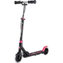 Самокат GLOBBER FLOW ELEMENT JUNIOR LIGHTS Black/Pink (729-110)