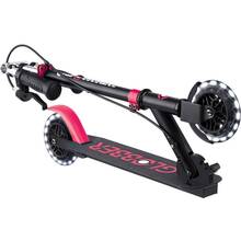 Самокат GLOBBER FLOW ELEMENT JUNIOR LIGHTS Black/Pink (729-110)