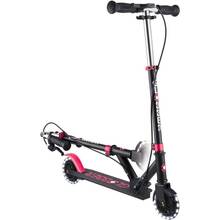 Самокат GLOBBER FLOW ELEMENT JUNIOR LIGHTS Black/Pink (729-110)