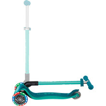 Самокат GLOBBER Primo Foldable Plus Lights Green(439-107)