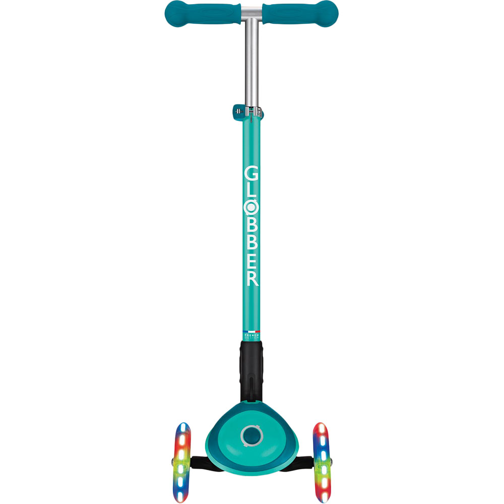 Зовнішній вигляд Самокат GLOBBER Primo Foldable Plus Lights Green(439-107)