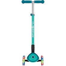 Самокат GLOBBER Primo Foldable Plus Lights Green(439-107)